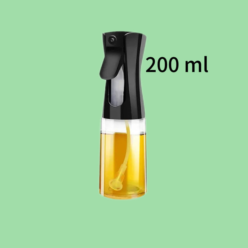 Bouteille Spray à Huile 200ml pour Cuisine, BBQ, Cuisine, Camping, Boulangerie - Distributeur Vide pour Vinaigre et Sauce Soja